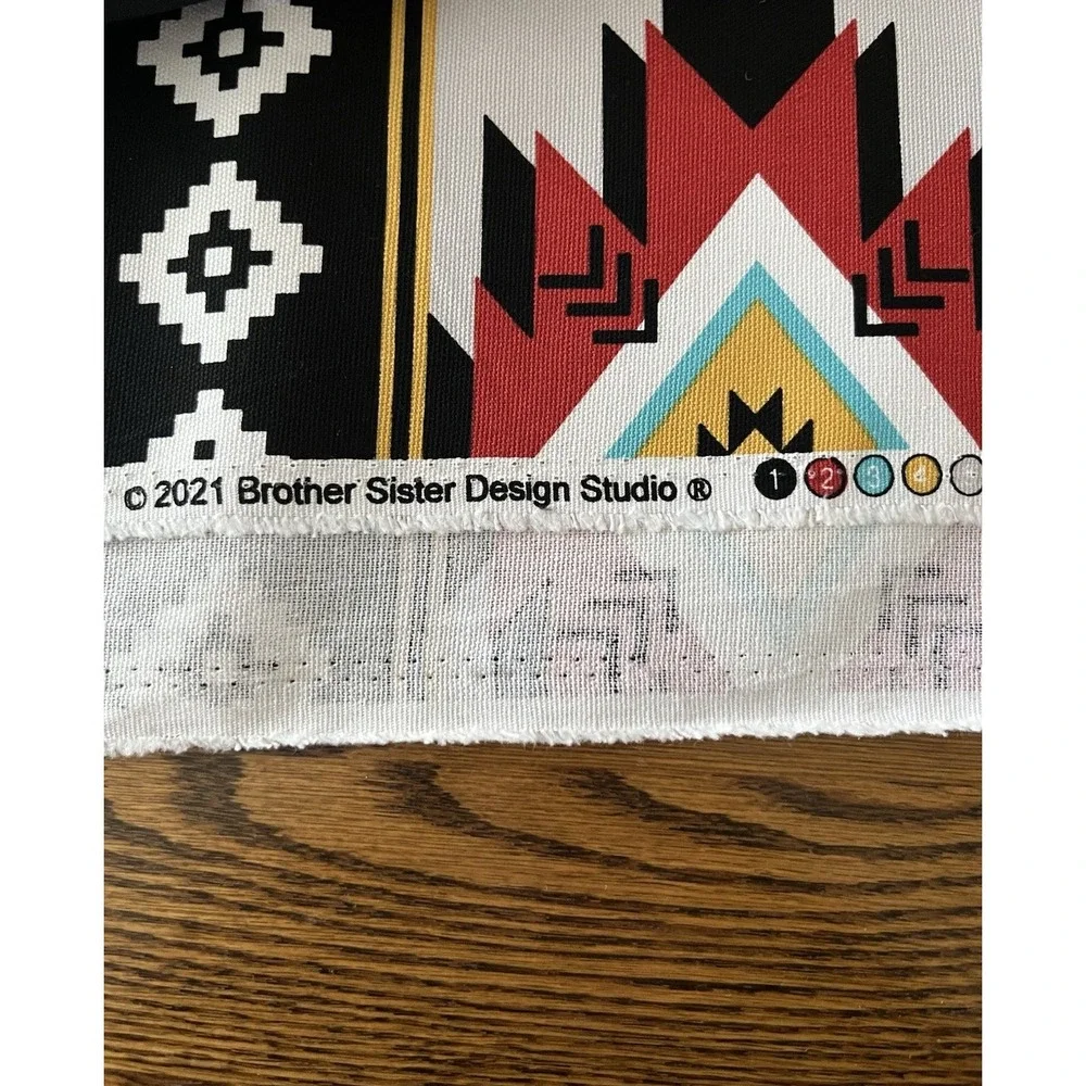 Quilt Craft‎ Fabric Cotton Southwest Native American Print Brother Sister Studio